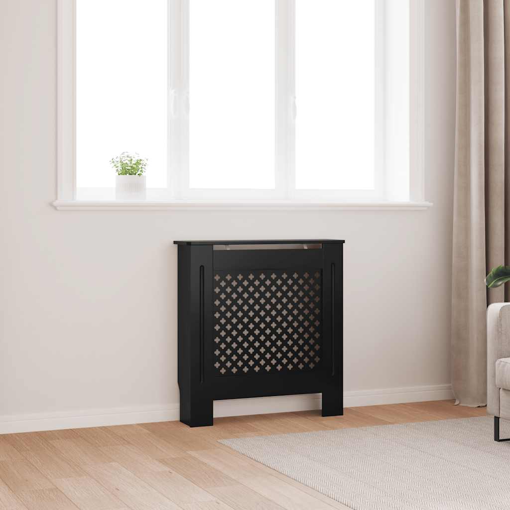 Radiatorombouw 78 cm MDF zwart is nu te koop bij PeponiXL, paradijselijk wonen!