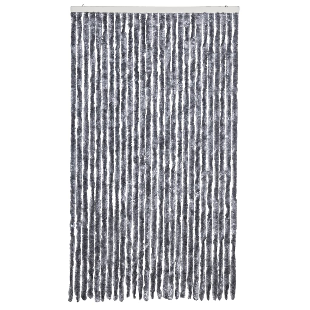 Vliegengordijn 118x220 cm chenille zilverkleurig is nu te koop bij PeponiXL, paradijselijk wonen!