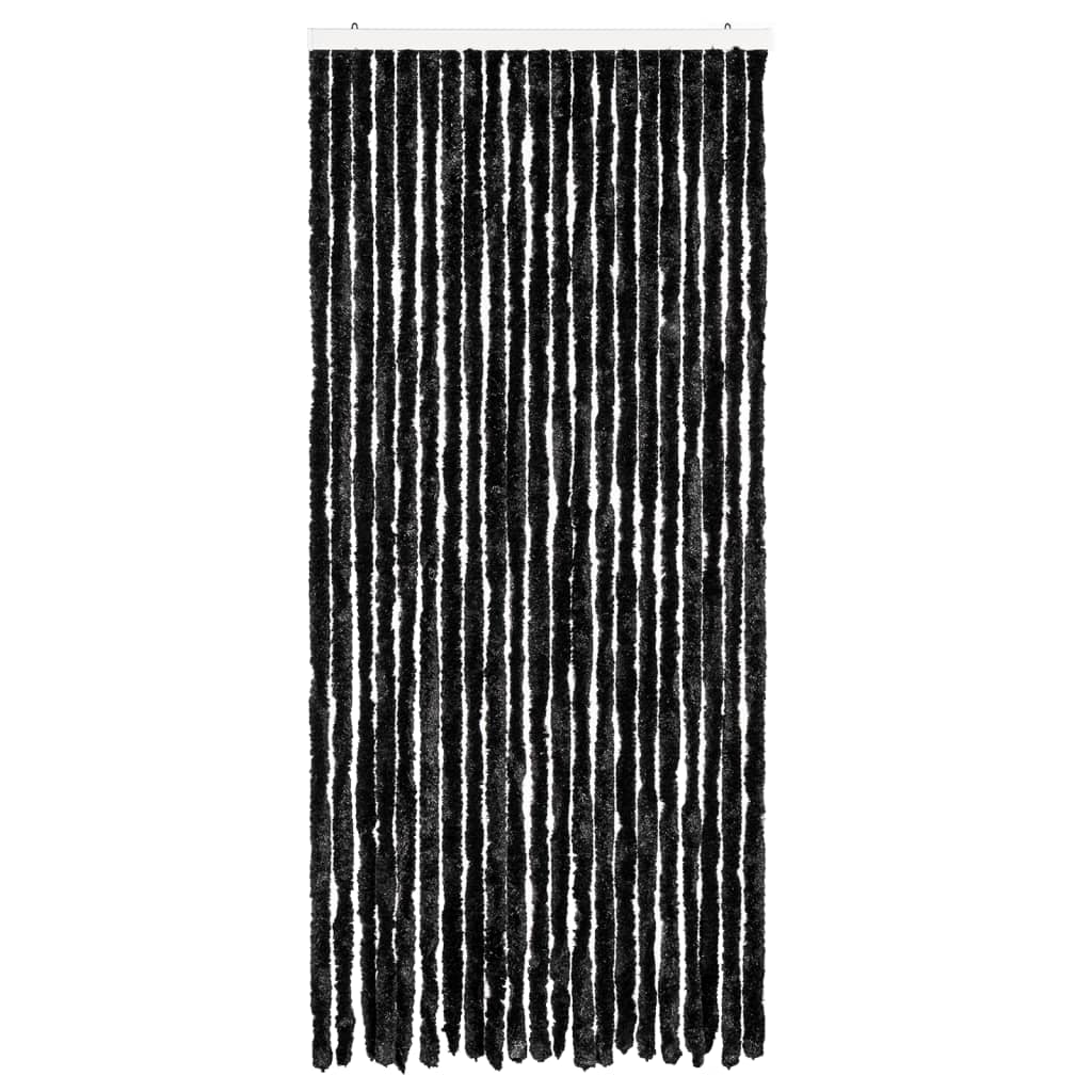 Vliegengordijn 90x200 cm chenille antraciet is nu te koop bij PeponiXL, paradijselijk wonen!