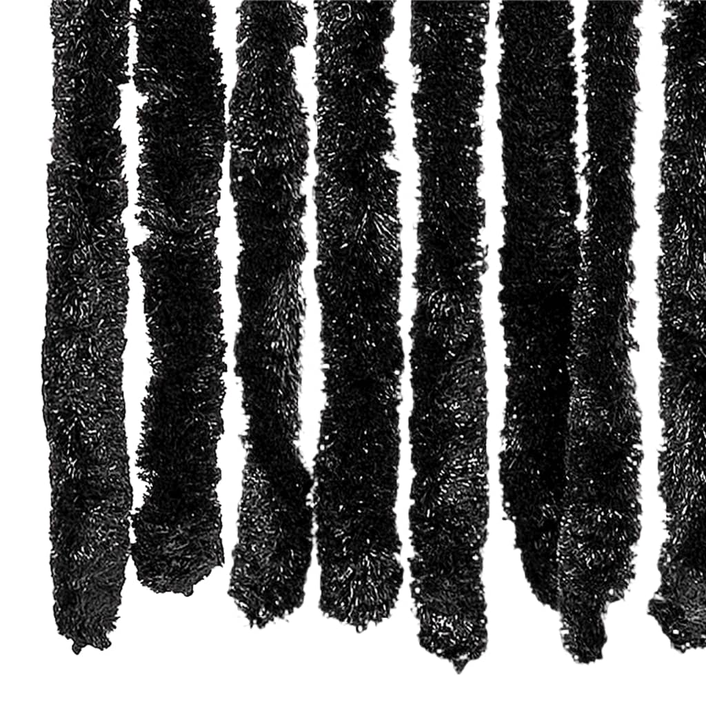 Vliegengordijn 118x220 cm chenille antraciet is nu te koop bij PeponiXL, paradijselijk wonen!