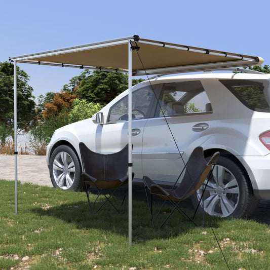 Luifel voor camper en caravan 2,4x2x2,15 m beige is nu te koop bij PeponiXL, paradijselijk wonen!