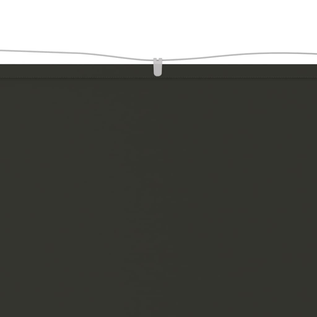 Luifel verticaal 140x420 cm oxford stof antracietkleurig is nu te koop bij PeponiXL, paradijselijk wonen!