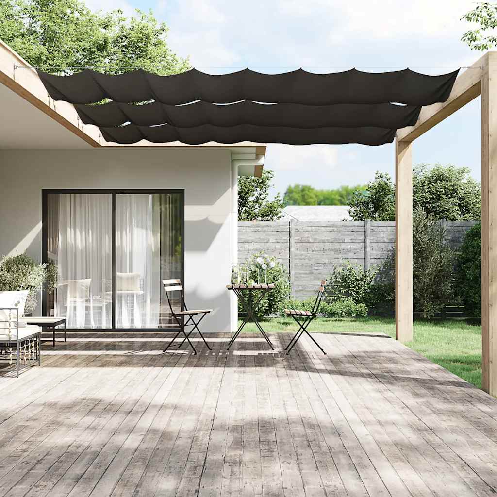 Luifel verticaal 180x1000 cm oxford stof antracietkleurig is nu te koop bij PeponiXL, paradijselijk wonen!