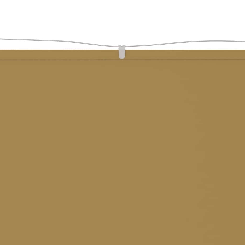 Luifel verticaal 140x1200 cm oxford stof beige is nu te koop bij PeponiXL, paradijselijk wonen!