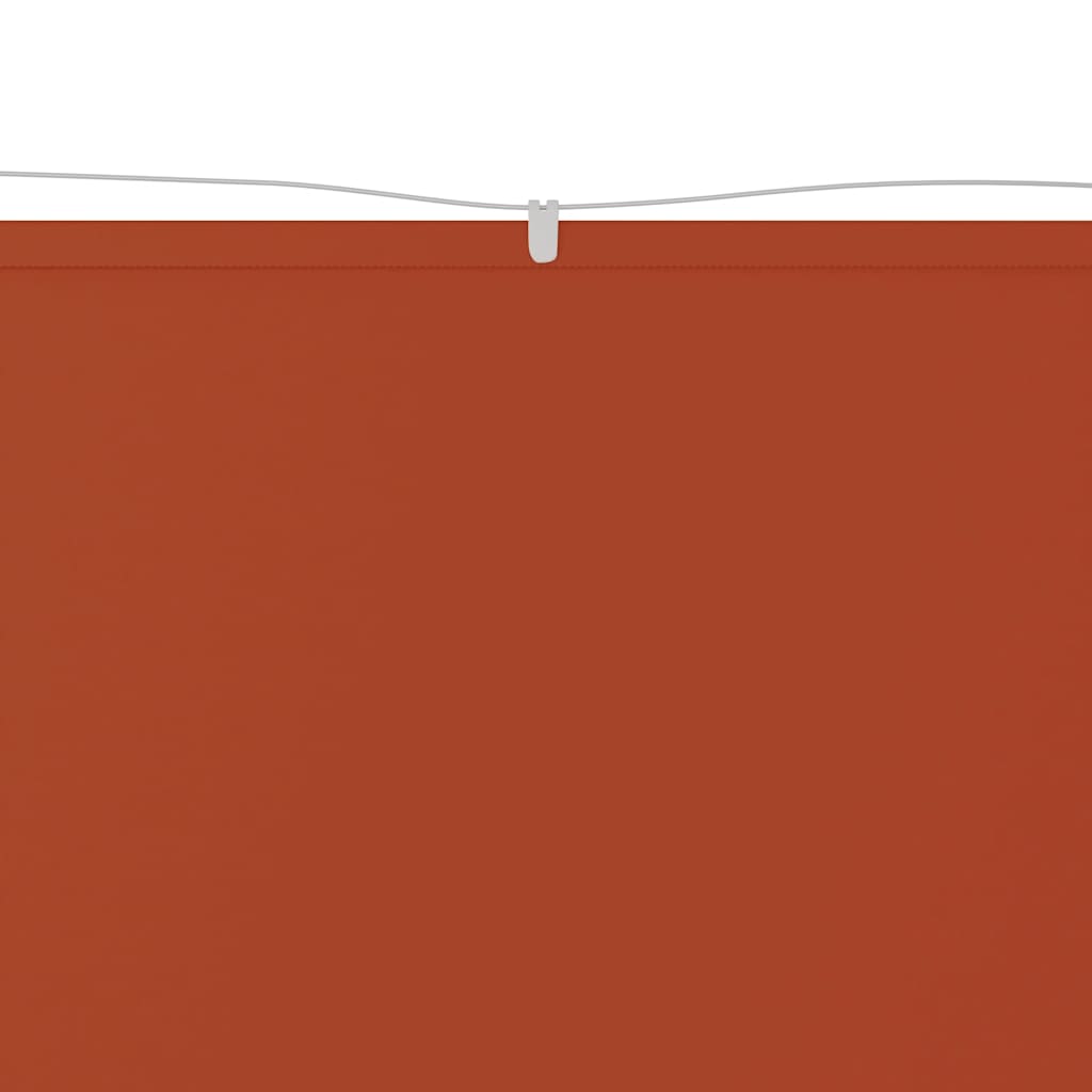 Luifel verticaal 60x1000 cm oxford stof terracottakleurig is nu te koop bij PeponiXL, paradijselijk wonen!