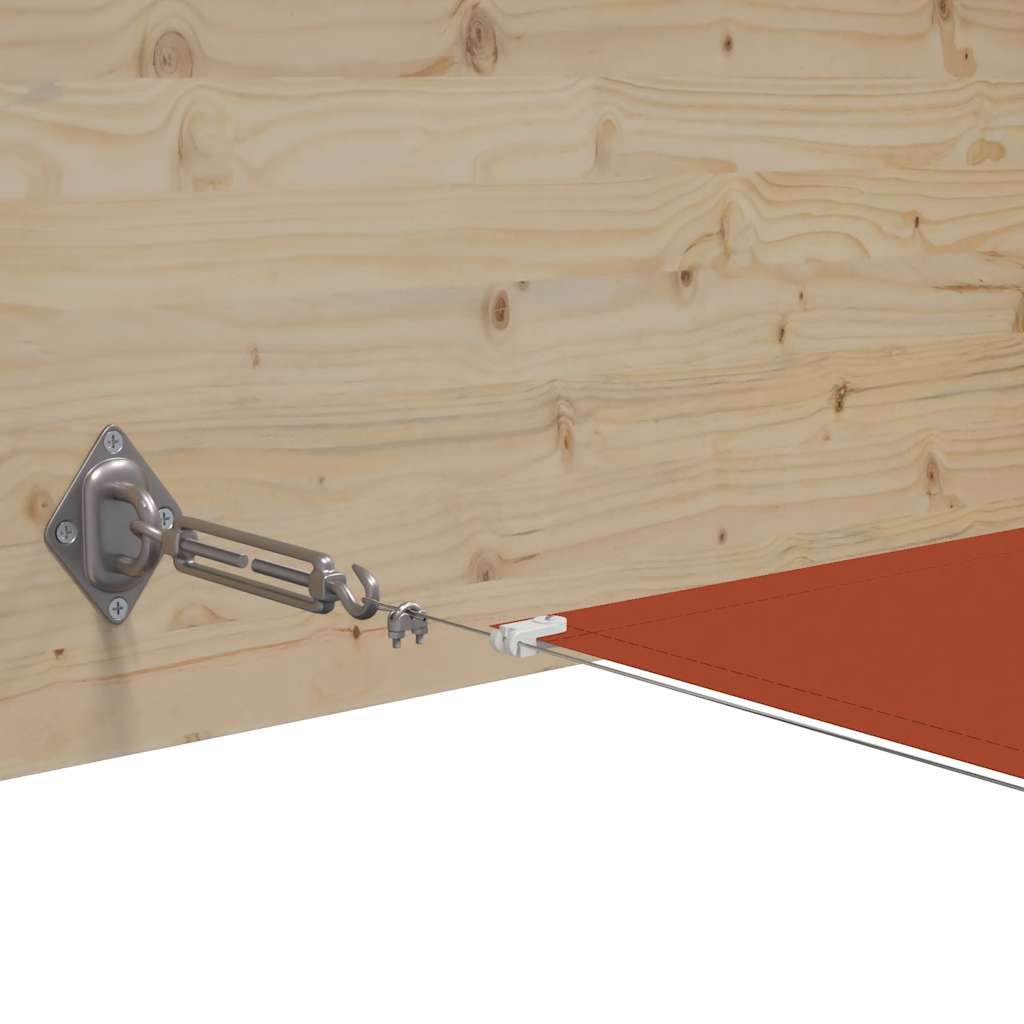 Luifel verticaal 60x1200 cm oxford stof terracottakleurig is nu te koop bij PeponiXL, paradijselijk wonen!