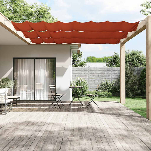 Luifel verticaal 100x800 cm oxford stof terracottakleurig is nu te koop bij PeponiXL, paradijselijk wonen!