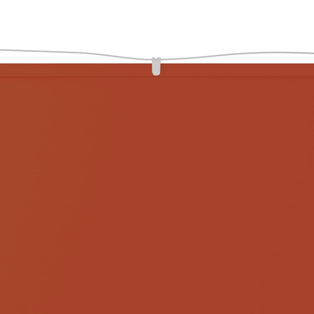 Luifel verticaal 140x360 cm oxford stof terracottakleurig is nu te koop bij PeponiXL, paradijselijk wonen!