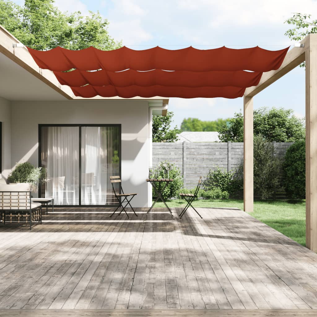 Luifel verticaal 140x360 cm oxford stof terracottakleurig is nu te koop bij PeponiXL, paradijselijk wonen!