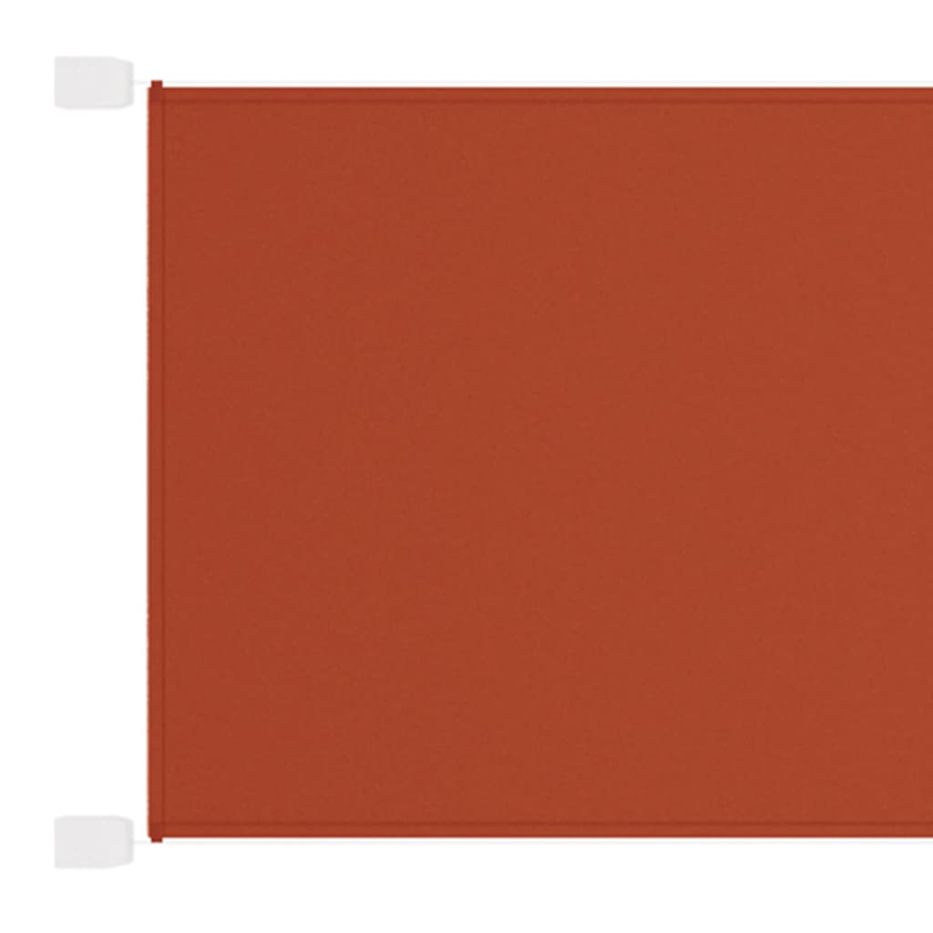 Luifel verticaal 140x420 cm oxford stof terracottakleurig is nu te koop bij PeponiXL, paradijselijk wonen!