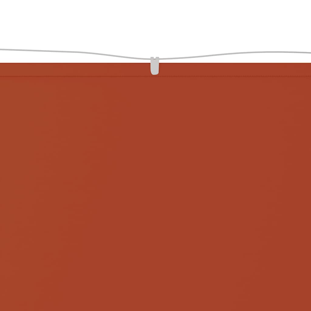 Luifel verticaal 140x600 cm oxford stof terracottakleurig is nu te koop bij PeponiXL, paradijselijk wonen!