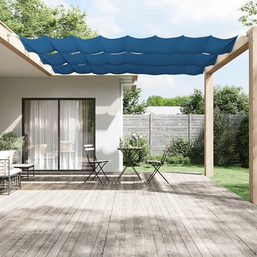 Luifel verticaal 100x600 cm oxford stof blauw is nu te koop bij PeponiXL, paradijselijk wonen!