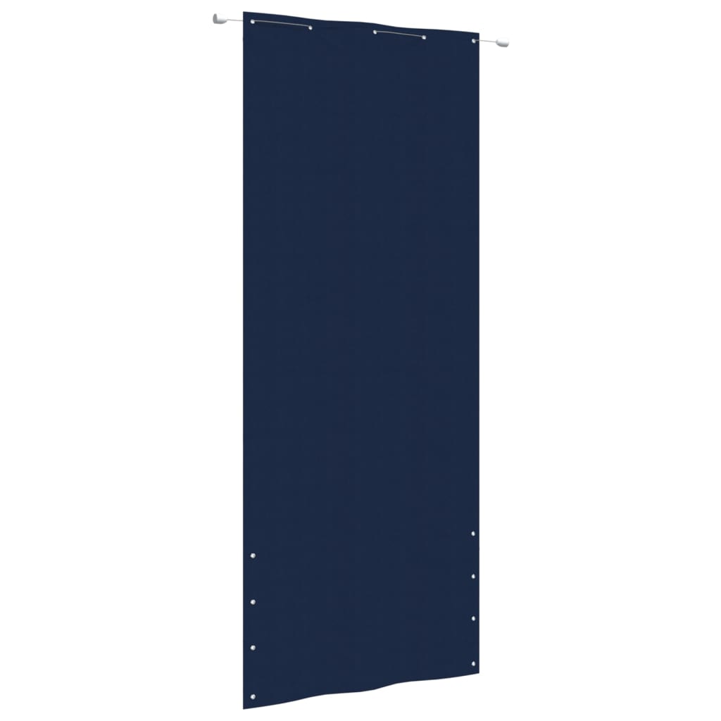 Balkonscherm 100x240 cm oxford stof blauw is nu te koop bij PeponiXL, paradijselijk wonen!
