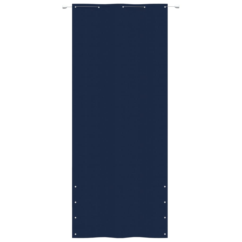 Balkonscherm 100x240 cm oxford stof blauw is nu te koop bij PeponiXL, paradijselijk wonen!