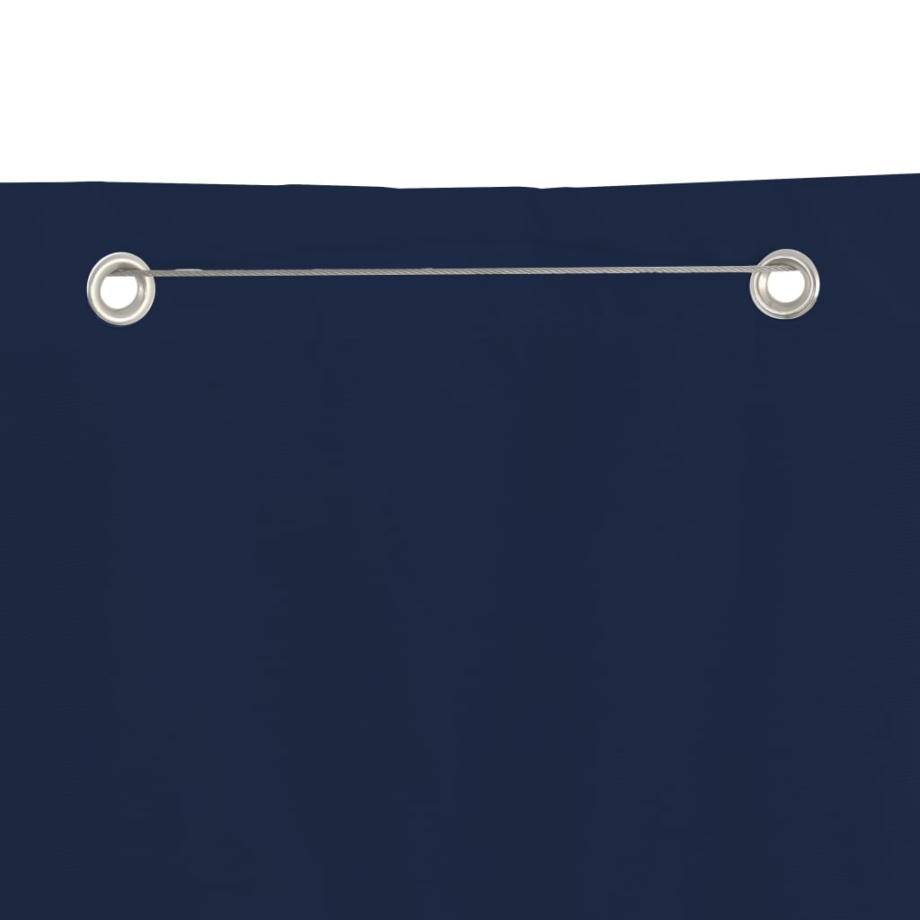 Balkonscherm 100x240 cm oxford stof blauw is nu te koop bij PeponiXL, paradijselijk wonen!