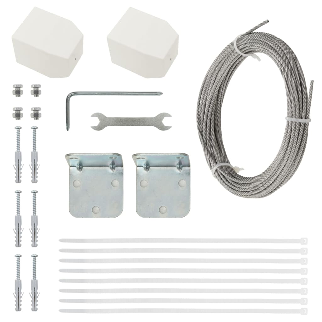 Balkonscherm 140x240 cm oxford stof bruin is nu te koop bij PeponiXL, paradijselijk wonen!