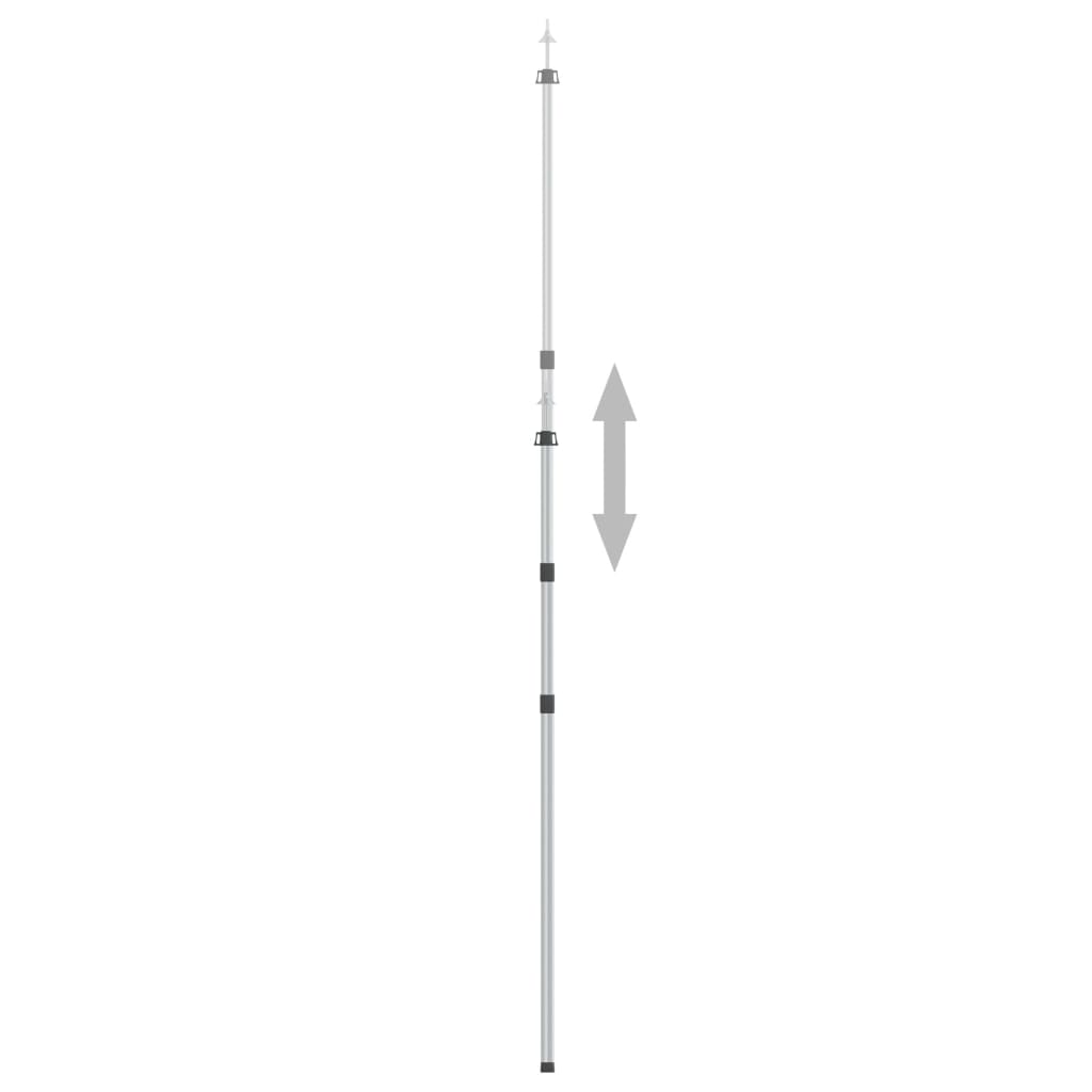 Luifelstokken 2 st telescopisch 102-260 cm aluminium is nu te koop bij PeponiXL, paradijselijk wonen!