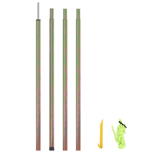 Zonneschermpaal 250 cm gegalvaniseerd staal is nu te koop bij PeponiXL, paradijselijk wonen!