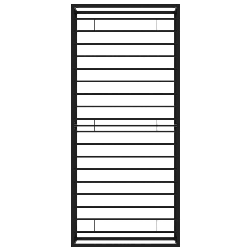 Bedframe metaal zwart 100x200 cm is nu te koop bij PeponiXL, paradijselijk wonen!