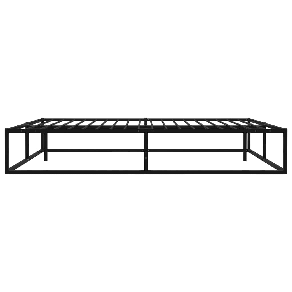 Bedframe metaal zwart 180x200 cm is nu te koop bij PeponiXL, paradijselijk wonen!