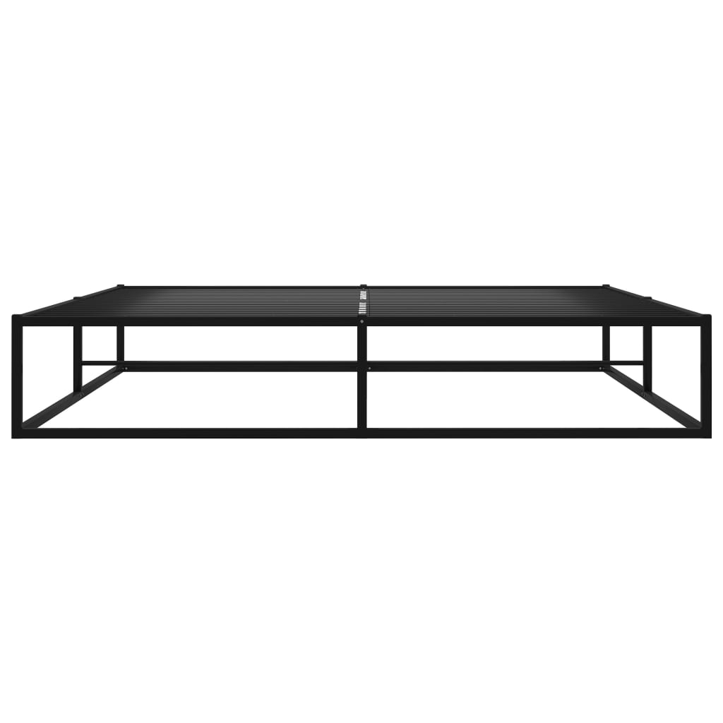 Bedframe metaal zwart 180x200 cm is nu te koop bij PeponiXL, paradijselijk wonen!