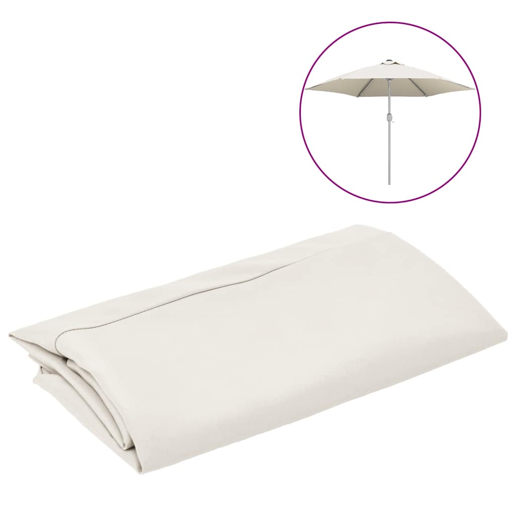 Vervangingsdoek voor parasol 300 cm wit is nu te koop bij PeponiXL, paradijselijk wonen!