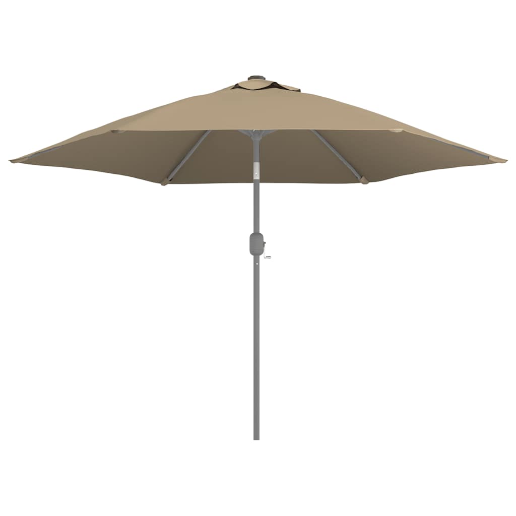 Vervangingsdoek voor parasol 300 cm taupe is nu te koop bij PeponiXL, paradijselijk wonen!