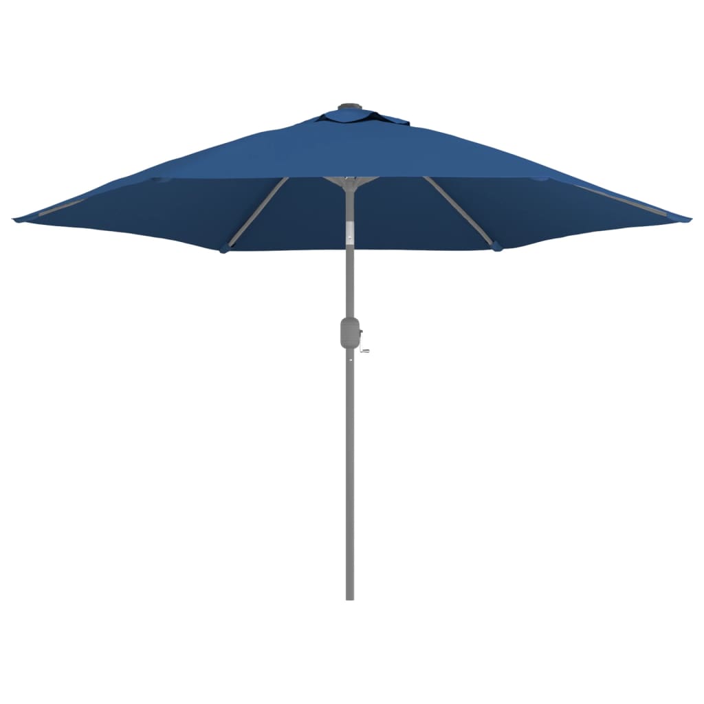 Vervangingsdoek voor parasol 300 cm azuurblauw is nu te koop bij PeponiXL, paradijselijk wonen!