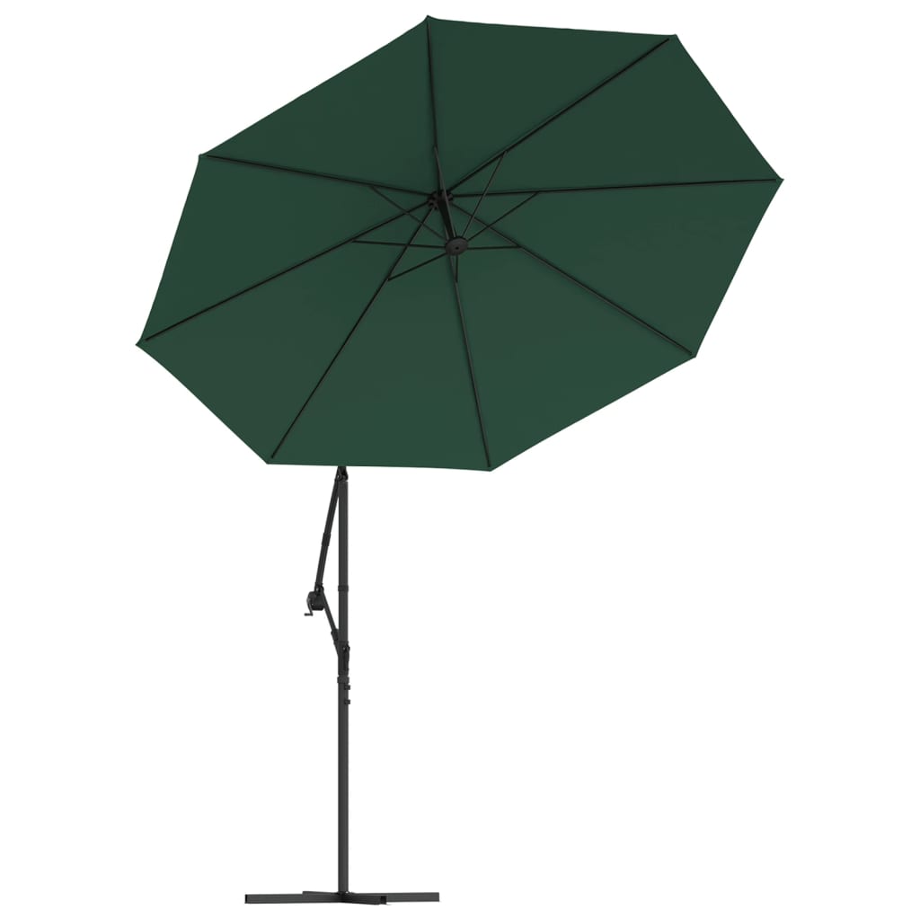 Vervangingsdoek voor zweefparasol 300 cm groen is nu te koop bij PeponiXL, paradijselijk wonen!