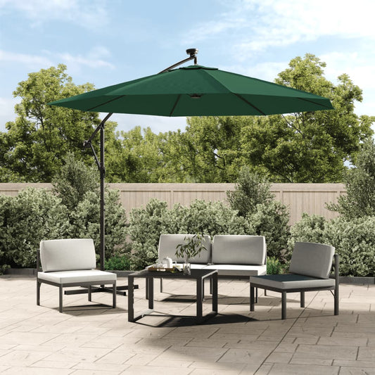 Vervangingsdoek voor zweefparasol 350 cm groen is nu te koop bij PeponiXL, paradijselijk wonen!