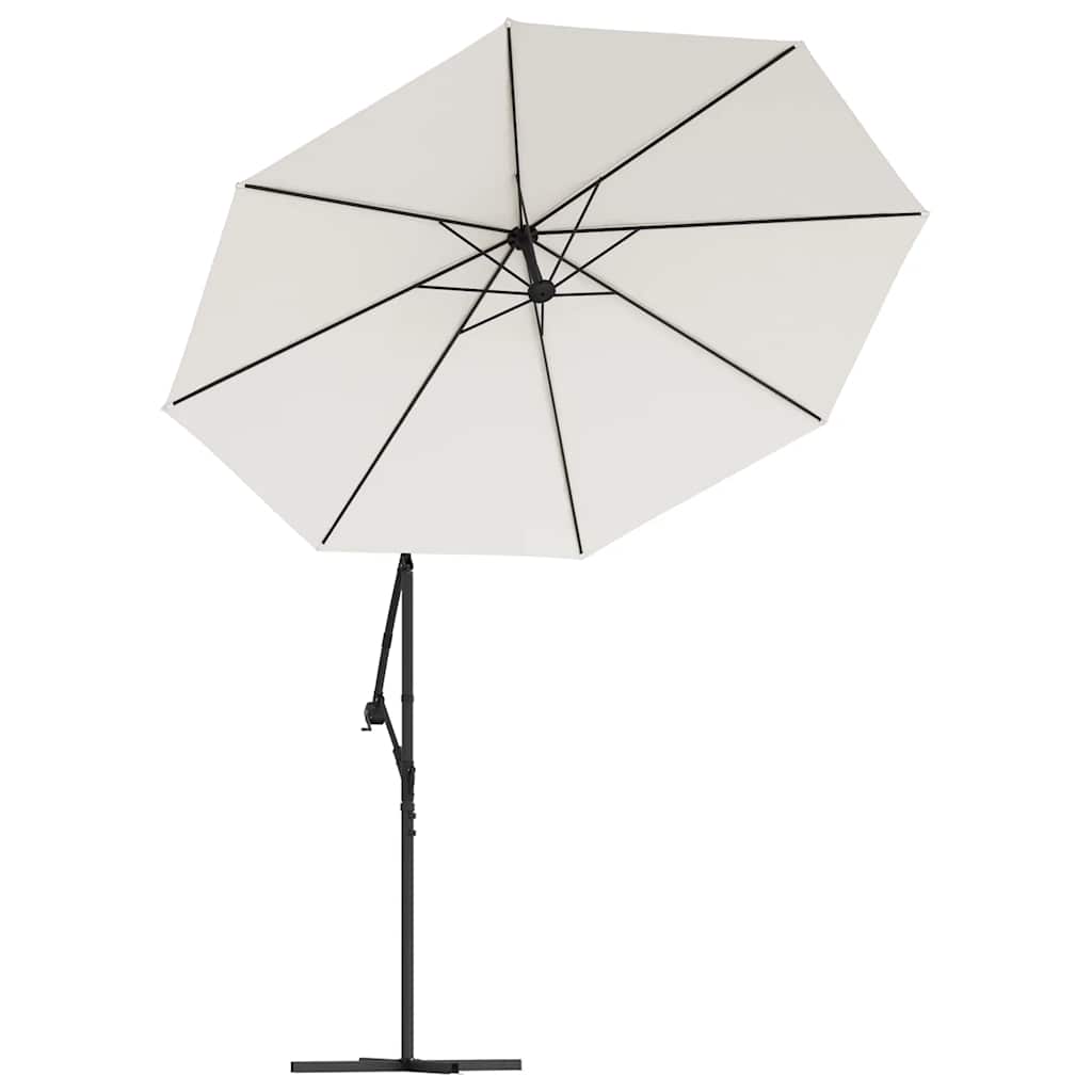 Vervangingsdoek voor zweefparasol 350 cm zandwit is nu te koop bij PeponiXL, paradijselijk wonen!