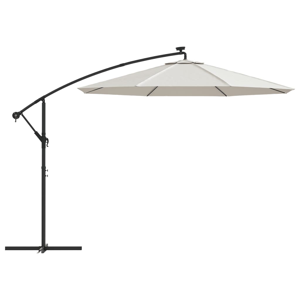 Vervangingsdoek voor zweefparasol 350 cm zandwit is nu te koop bij PeponiXL, paradijselijk wonen!