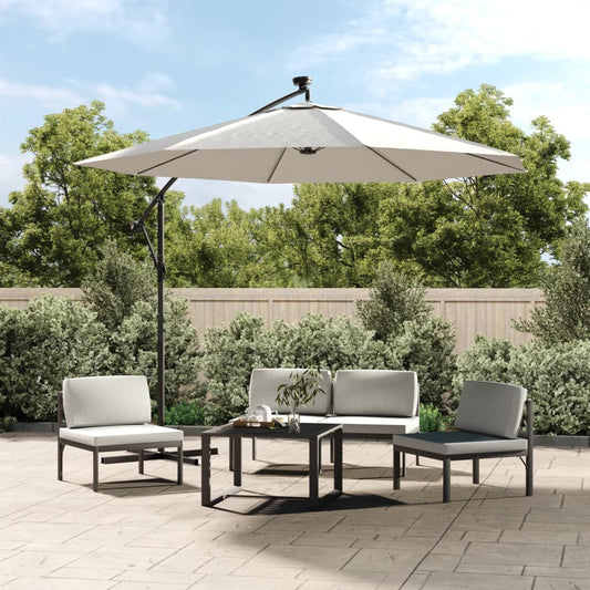 Vervangingsdoek voor zweefparasol 350 cm zandwit is nu te koop bij PeponiXL, paradijselijk wonen!