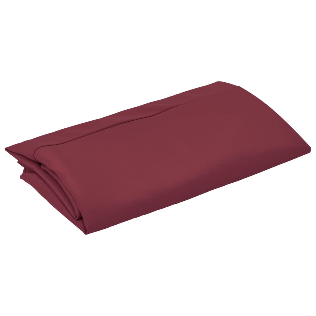 Vervangingsdoek voor zweefparasol 350 cm bordeauxrood is nu te koop bij PeponiXL, paradijselijk wonen!