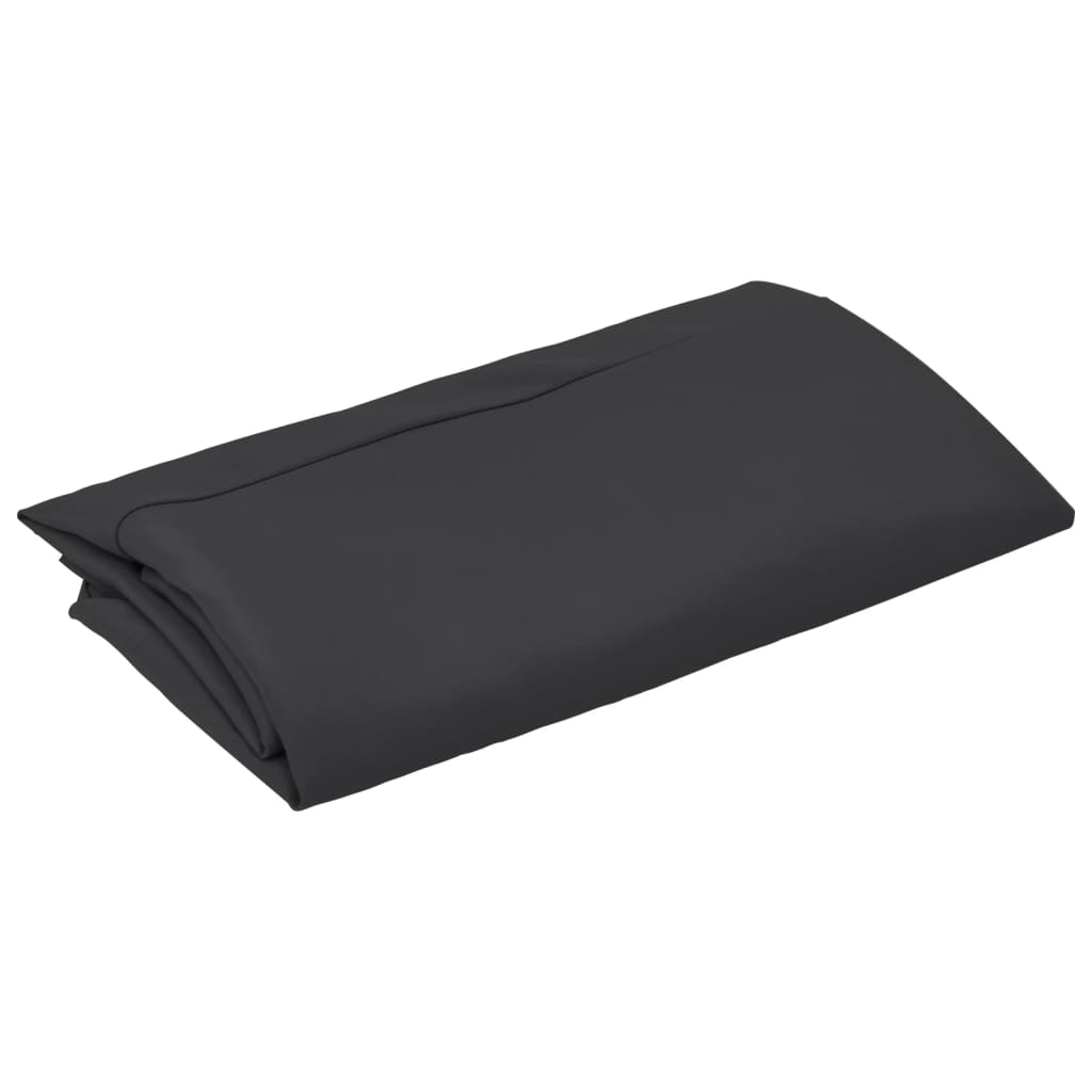 Vervangingsdoek voor zweefparasol 350 cm zwart is nu te koop bij PeponiXL, paradijselijk wonen!