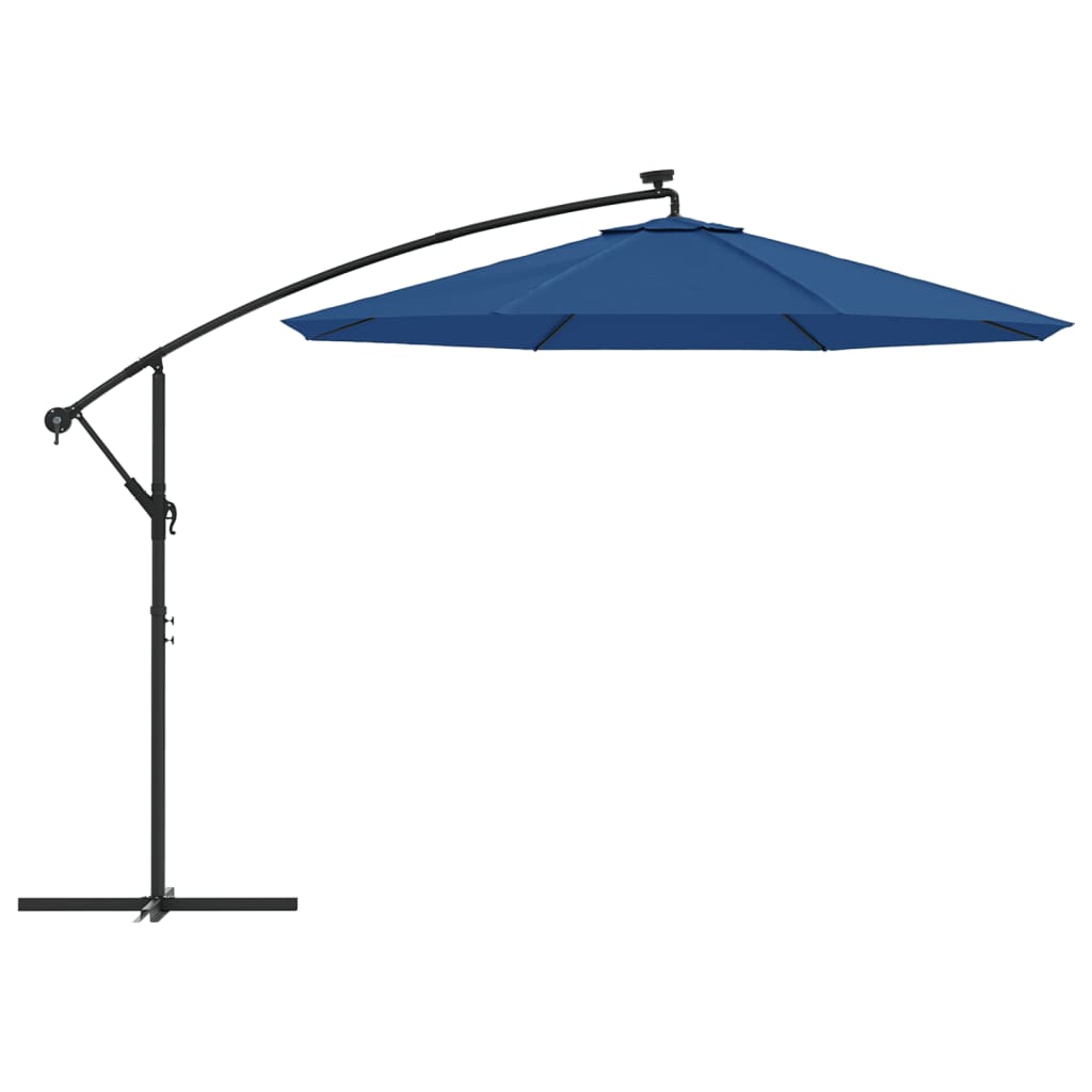 Vervangingsdoek voor zweefparasol 350 cm azuurblauw is nu te koop bij PeponiXL, paradijselijk wonen!