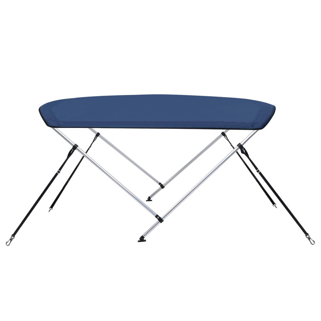 Biminitop 2-boogs 180x150x110 cm marineblauw is nu te koop bij PeponiXL, paradijselijk wonen!
