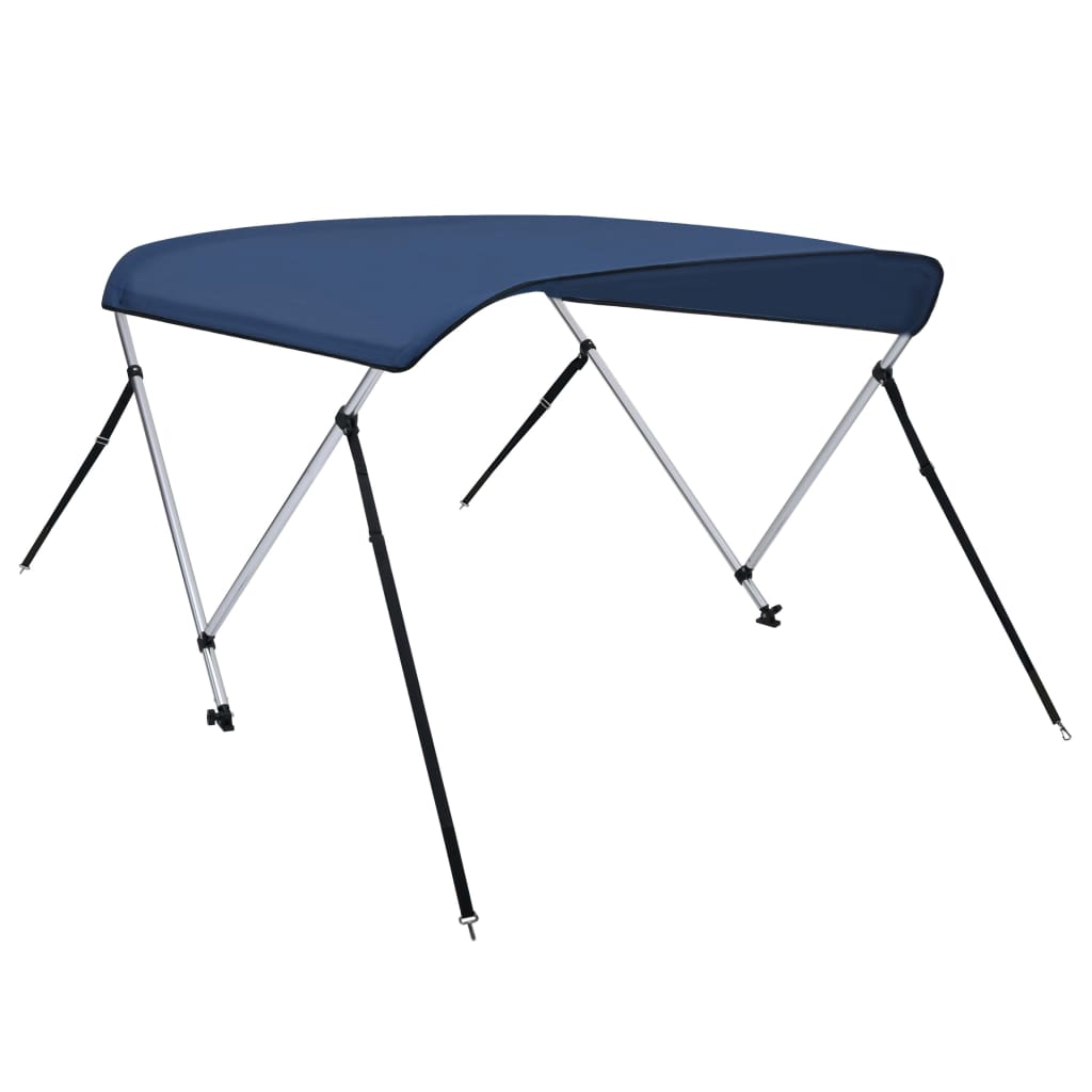 Biminitop 2-boogs 180x150x110 cm marineblauw is nu te koop bij PeponiXL, paradijselijk wonen!