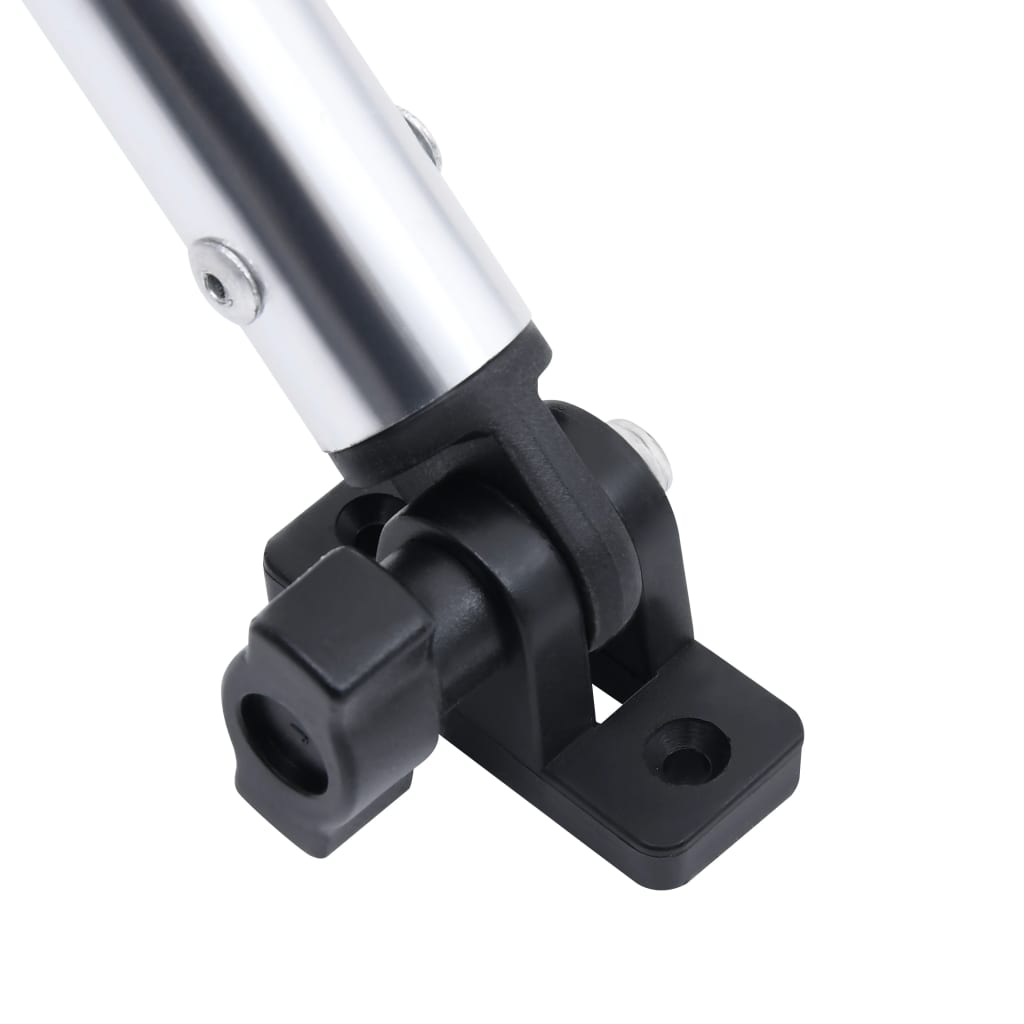 Biminitop 4-boogs 243x(230-244)x137 cm antracietkleurig is nu te koop bij PeponiXL, paradijselijk wonen!