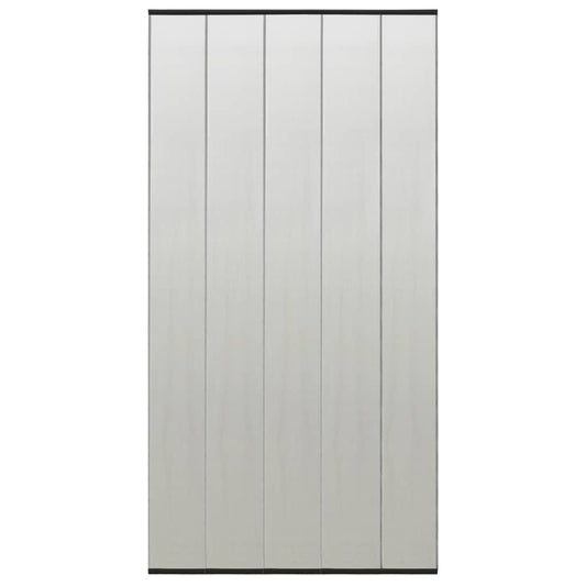 Vliegengordijn 100x220 cm polyester mesh zwart is nu te koop bij PeponiXL, paradijselijk wonen!