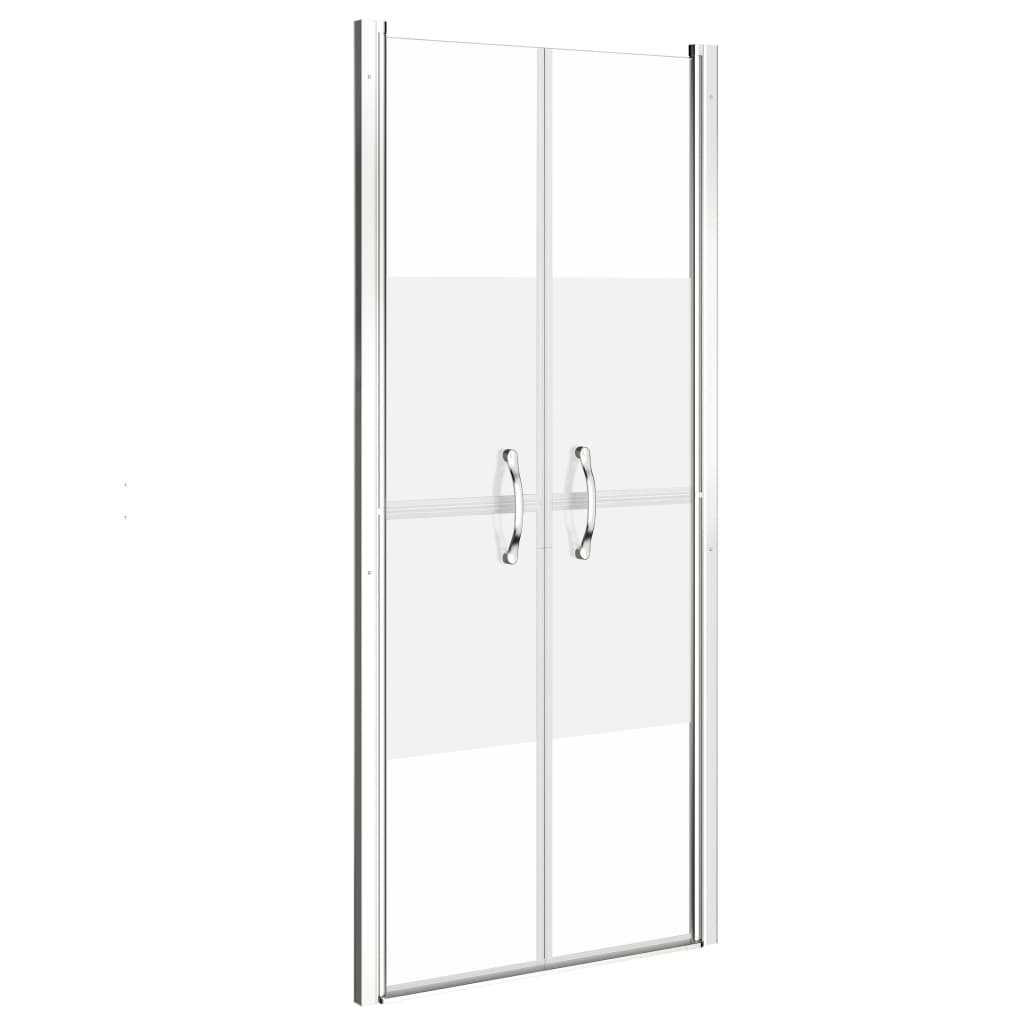 Douchedeur 76x190 cm ESG halfmat is nu te koop bij PeponiXL, paradijselijk wonen!