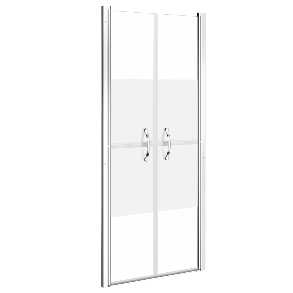 Douchedeur 81x190 cm ESG halfmat is nu te koop bij PeponiXL, paradijselijk wonen!