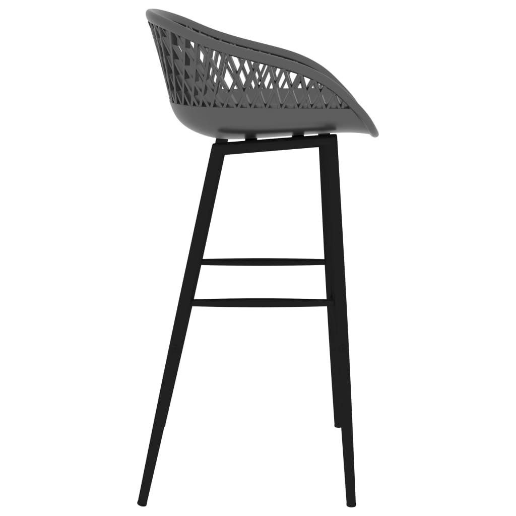 5-delige Barset zwart en grijs is nu te koop bij PeponiXL, paradijselijk wonen!