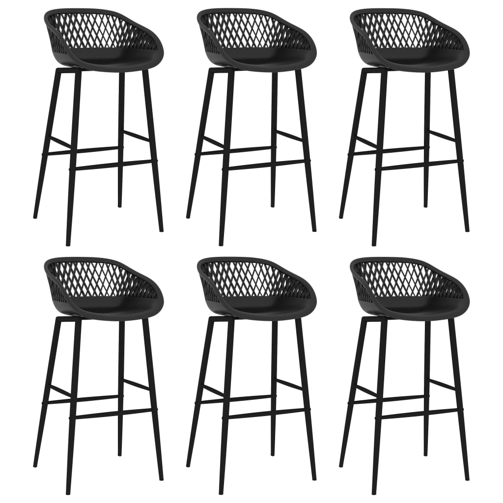 7-delige Barset zwart is nu te koop bij PeponiXL, paradijselijk wonen!
