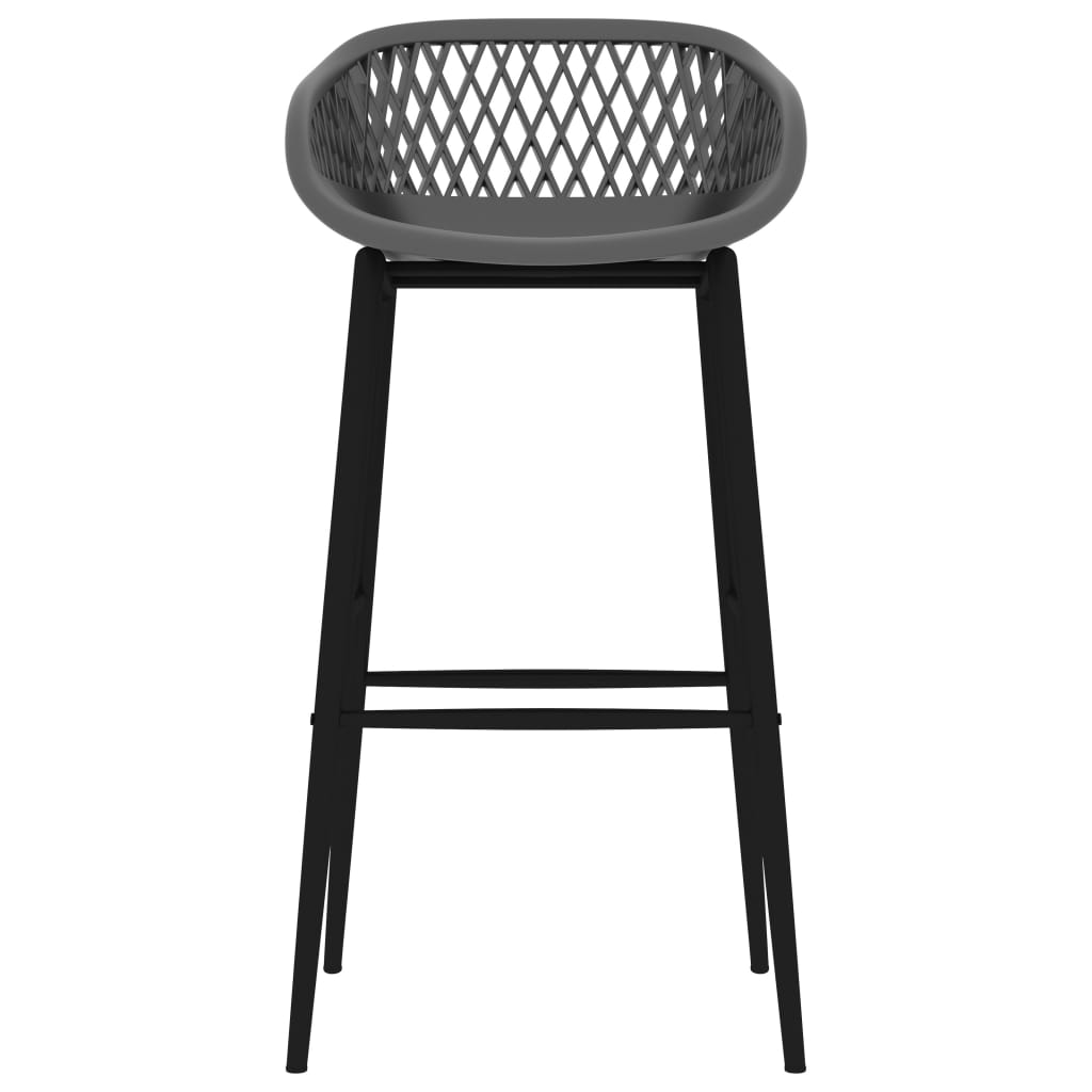 7-delige Barset zwart en grijs is nu te koop bij PeponiXL, paradijselijk wonen!