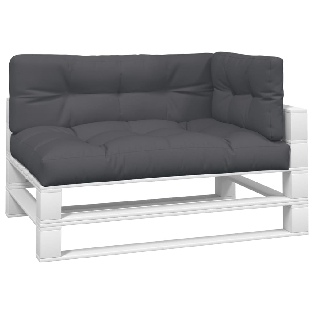Palletkussens 3 st stof antracietkleurig is nu te koop bij PeponiXL, paradijselijk wonen!