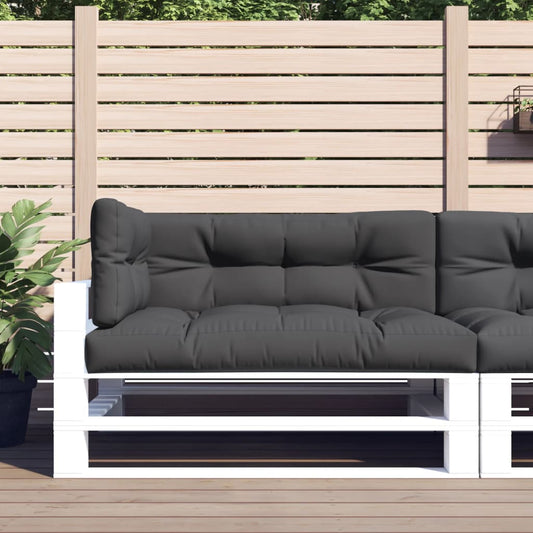 Palletkussens 3 st stof antracietkleurig is nu te koop bij PeponiXL, paradijselijk wonen!