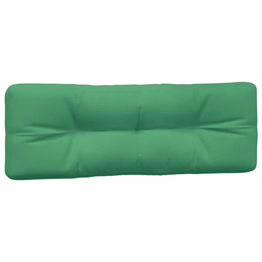 Palletkussens 3 st stof groen