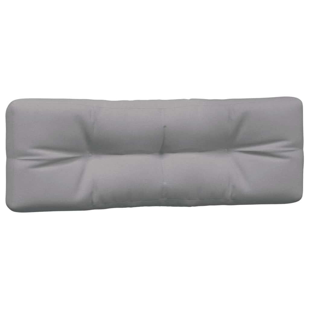 Palletkussens 5 st stof grijs