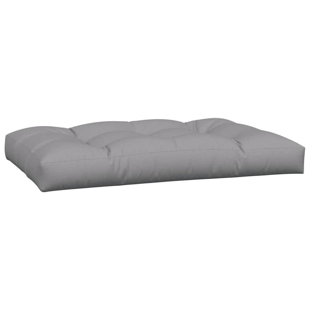 Palletkussens 5 st stof grijs